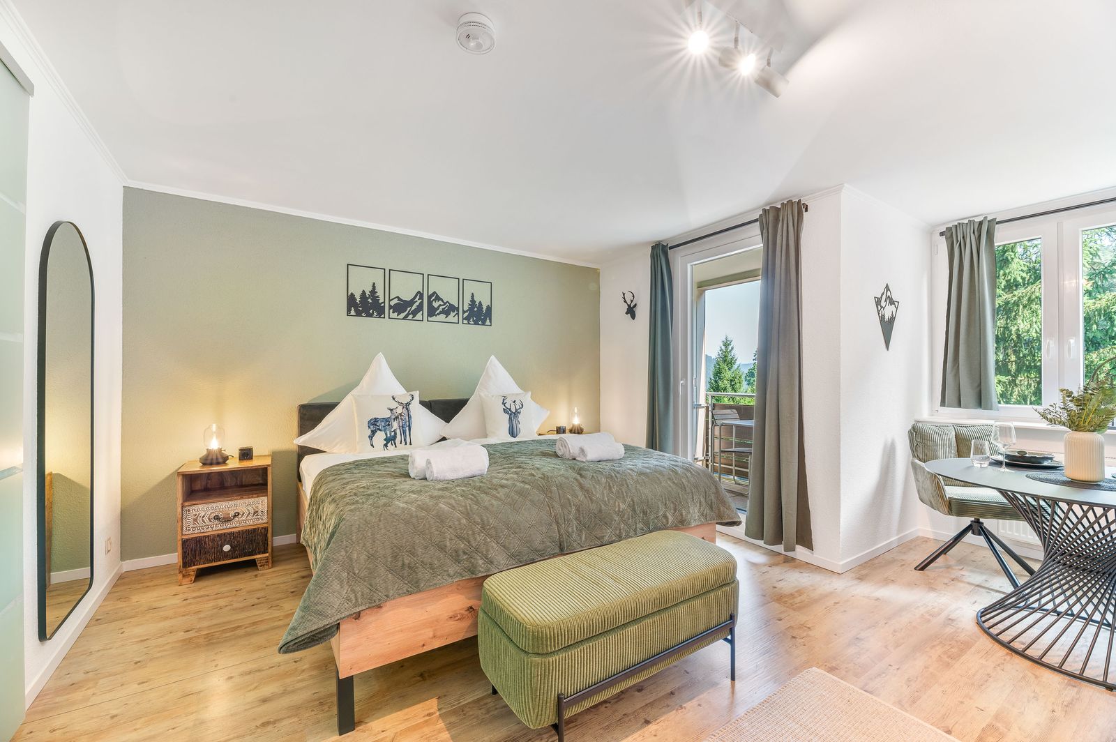 Modern eingerichtete Ferienwohnung